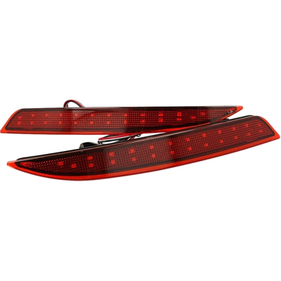 Kit 2 Fanali Posteriori A Led Rosso Per Opel Astra J Hatch 2010-2015 OEM 13262018 Sostituzione Riflettore Catarifrangente Originale - CARALL