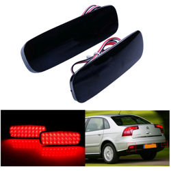 Kit 2 Fanali Posteriori A Led Nero Fume Per Peugeot 107 206 607 Expert Fiat Scudo Citroen Sostituzione Riflettore Catarifrangente Originale - CARALL en oferta