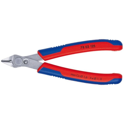 Knipex Electronic Super Knips pulita rivestiti in materiale bicomponente 125 mm - 78 03 125 SB
