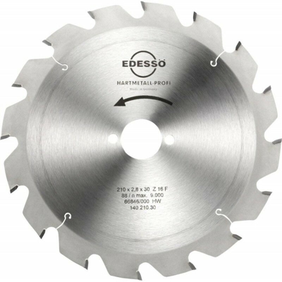 Edessö - Carburo Lama Profi 210X2,8X30Mm Dente 16 F