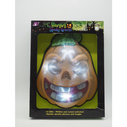 1 Zucca Appendibile Di Halloween Con Sensore Luci E Suoni - PERAGASHOP en oferta