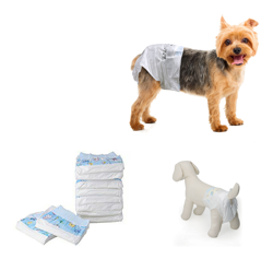 Lupexshop - PANNOLINI POLIMERI ASSORBENTI IGIENICI PER CANI 45X30 M 4308 características