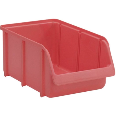 Hünersdorff 674100 4 Cassetta impilabile da magazzino (L x A x P) 207 x 155 x 332 mm Rosso 1 pz.
