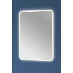 Specchio bagno stondato con led 80x60 cm > Senza accensione a sfioro > Senza Kit Bluetooth > Specchio senza antifog - SCELTI DA SAN MARCO en oferta