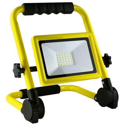 Faretto da costruzione a LED pieghevole da 30 W con cavo 1M80 - AREV