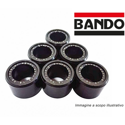 Kit 6 Rulli 20x15 17g Moto Suzuki UH Burgman 150 cc 2002-2006 - Bando