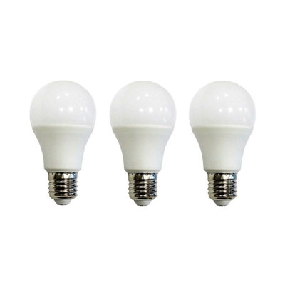 Bigmat - SET 3 LAMPADINE LED GOCCIA ATTACCO E27 60W 806 LUMEN 100W 3000K LUCE CALDA - SUPREMA