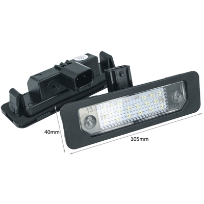 Kit Luci Targa Led Per Ford Flex Taurus Mustang Focus Fusion Mercury Sable Milan - CARALL