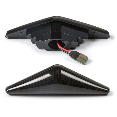 Kit Freccia Laterale a Led Side Marker Lente Nero Fume Luce Arancione Per Ford Focus MKI Mondeo MK3 OEM 1063835 1065645 - CARALL