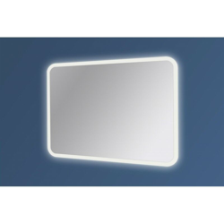 Specchio bagno led 100x70 cm sabbiato > Senza specchio ingranditore > Senza accensione a sfioro > Senza Kit Bluetooth > Specchio senza antifog en oferta