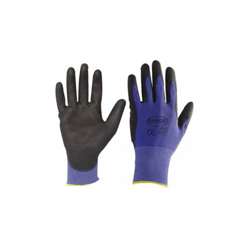 2 paia di guanti bianco-viola - LOGICA en oferta