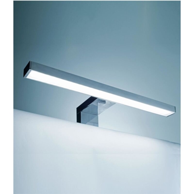 Lampada a led da 30 cm con involucro cromato - SCELTI DA SAN MARCO