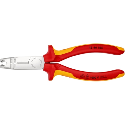 Knipex Pinza Spellacavi Rosso/Giallo