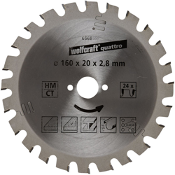 Wolfcraft lama per sega circolare HM, 24 denti precio