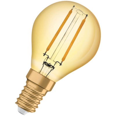 LED (monocolore) Classe energetica: A++ (A++ - E) OSRAM 1906LEDCP222,5W 4058075290815 E14 Potenza: 3 W Bianco caldo