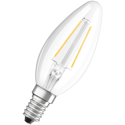 LED (monocolore) Classe energetica: A++ (A++ - E) OSRAM LED Retrofit CLASSIC B DIM 25 2.8 W/2700K E14 4058075436824 E1