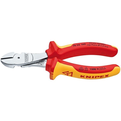 Knipex Tronchese laterale per meccanica tipo 'forte' 160 mm - 74 06 160 SB