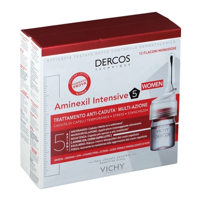 VICHY Dercos Aminexil Intensive 5 - Trattamento Anti-Caduta Donna