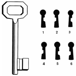 Chiave Cancelli 610-611 N.5 - FPB en oferta