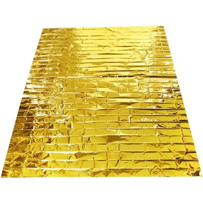 10PCS di sopravvivenza coperta di emergenza AT9034: 210 * 160cm - ASUPERMALL