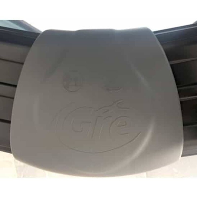 Protezione in pvc grigia per coprire i giunti dei profili superiori - Gré