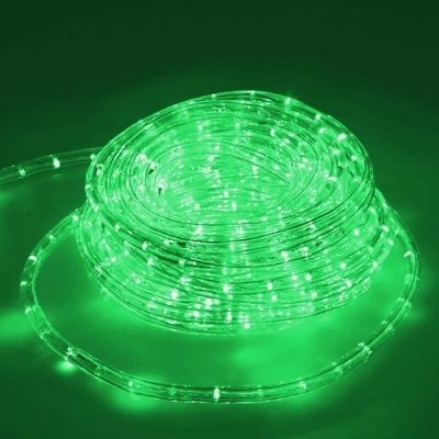 ECD Germany 10m LED Verde Tubo Luce Decorazione Illuminazione Interno Esterno 36LED/m 240V