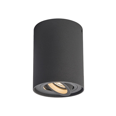 Faretto rondoo up - Moderno - Alluminio - Grafite - Cilindro Max. 1 x Watt - Qazqa