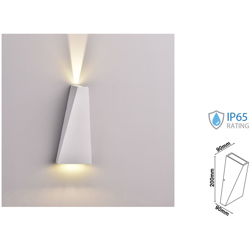 Lampada LED da Muro 6W Doppio Fascio Luminoso Colore Bianco 4000K IP65 - V-tac precio
