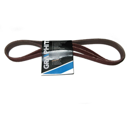 3pz - NASTRO per LEVIGATRICE MINI LIMATRICE - NASTRO 13x455mm - GRANA 120 - GRAPHITE en oferta