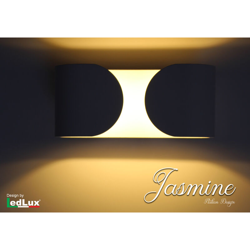 LD8805C Applique Led Da Parete Modello Jasmine Italian Design Moderna 6W Bianco Caldo - Ledlux en oferta