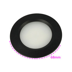 FP2015N Mini Faretto Led Da Incasso Carcassa Nera Rotondo 3W AC/DC 12V DC 24V Bianco Neutro Foro 50mm - Ledlux características