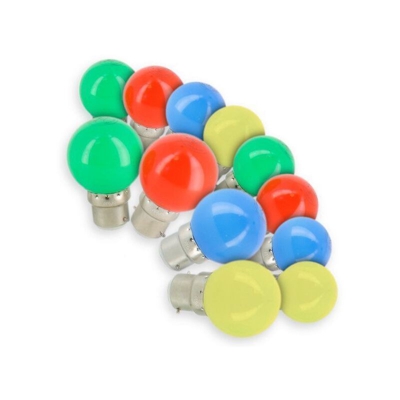 Eclairage Design - Lotto di 12 lampadine a LED ghirlanda ghirlanda variegata B22