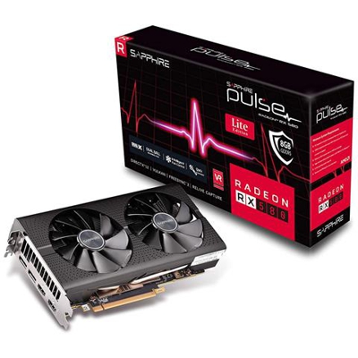 Radeon RX 580 8 GB GDDR5 Pci-E 2 x DisplayPort / 2 x HDMI PULSE