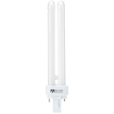 Lampadina a bassa potenza PLC-G24 26W 2pin Blanco 1594 - SILVER