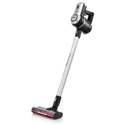 Scopa Elettrica Ricaricabile 2in1 Senza Sacco Colore Argento