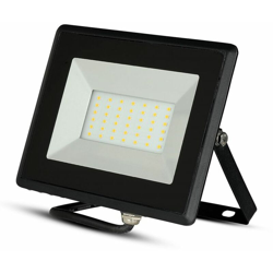 Faro LED SMD 30W E-Series Colore Nero 6500K IP65 - V-tac características