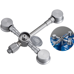Nuova cartuccia di combustibile tre piatti a spirale per due adattatore gas Z32 - CAMPINGMOON precio