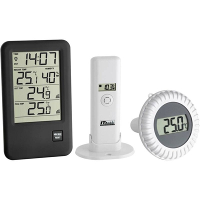 Malibu Termometro per piscina Nero - Tfa Dostmann