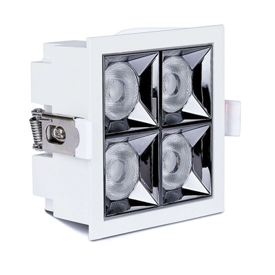 Faretto LED V-TAC Chip Samsung da Incasso 16W (4*4W) UGR90