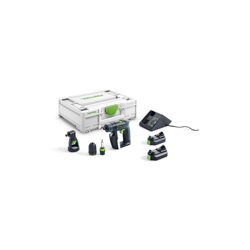 Festool Trapano avvitatore a batteria CXS 2,6-Set, 10,8V, 2x batteria, Caricabatterie - 576093 características