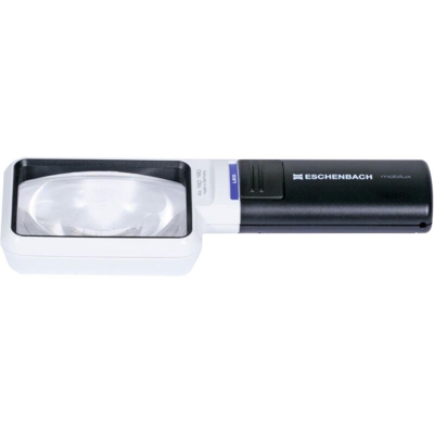 Illuminante Lente Mobilux Led Ingrandimento: 4 Volte, La Dimensione Della Lente 75 X 50 Mm - ESCHENBACH