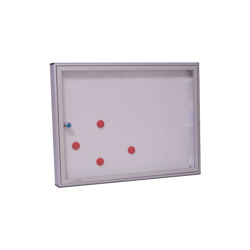 Bacheca X Avvisi 60X45Hcm Maurer Silver - NO BRAND en oferta