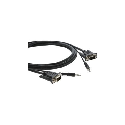 15-pin HD + 3.5mm Audio Micro Cable, 4,6m, VGA (D-Sub) + 3.5mm, VGA (D-Sub) + 3.5mm, -20 - 75 C, -20 - 75 C, 0 - 95%