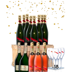 CHAMPAGNE MUMM - PACK FETES  - MUMM CORDON ROUGE en oferta