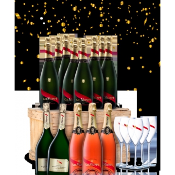 CHAMPAGNE MUMM - PACK FETES  - MUMM CORDON ROUGE