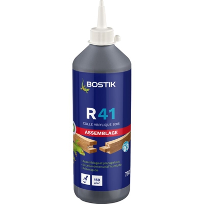 Bostik R41 colla di legno in vinile formato della bottiglia 750g
