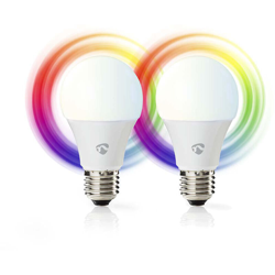 Lampadina LED Classe energetica: A+ (A++ - E) WIFILC20WTE27 WIFILC20WTE27 E27 RGB - NEDIS características