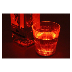 AA0010R 2 PZ Luce Led Sotto Bottiglia Vino Sottobicchiere Colore Rosso Red Ideale Regalo Natalizio Bottle Stickers - Ledlux características