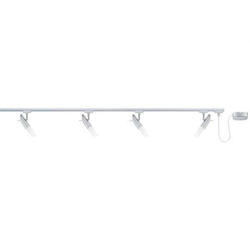 URail, Energy-saving bulb set, 4x9W, Pherus 230V, E14, Chrome - PAULMANN precio