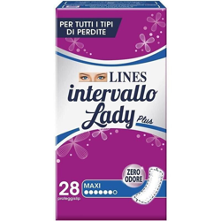 Proteggi Slip Intervallo Lady 28 Pz Maxi Lines - ORIZZONTESHOP precio